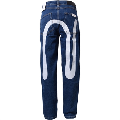 Hound - "Printed" jeans/bukser - Blue denim