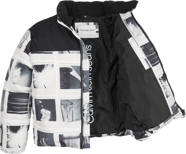 Calvin Klein vinterjakke - polaroid puffer jacket