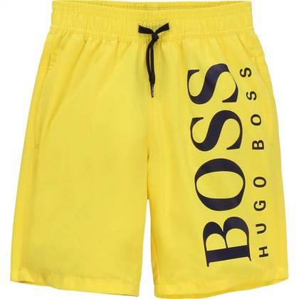 Hugo Boss badebukser i gul