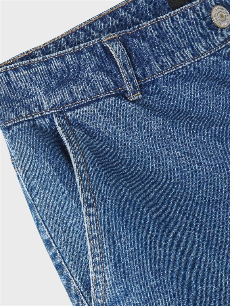 LMTD dreng/pige jeans/bukser model "TOIZZA" - LOOSE - MEdium blue denim