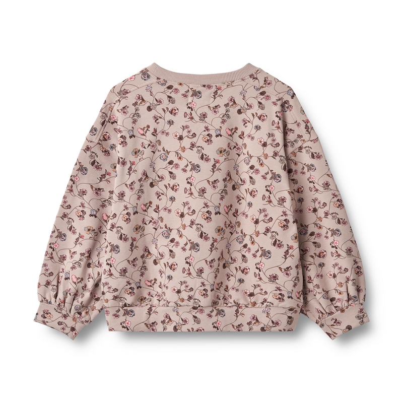 Wheat Sweatshirt Lia - Dry Rose Flower Vine 