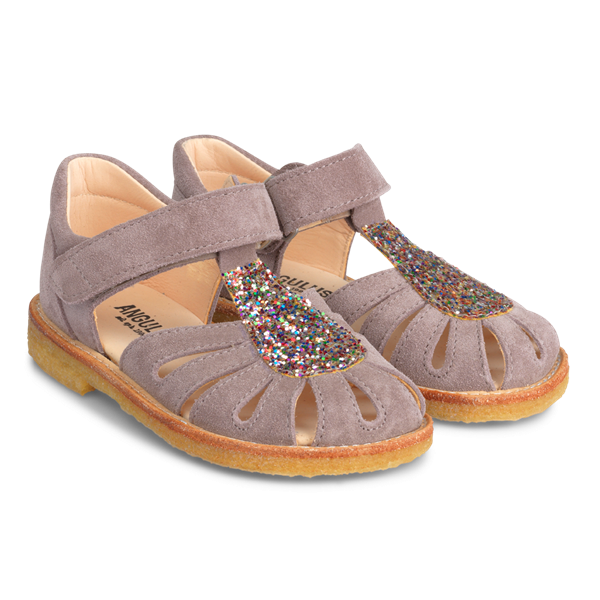Angulus sandal 0541-101 - Lavendel m. Multiglitter