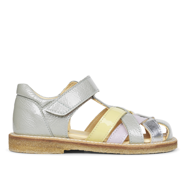 Angulus sandaler - sage/sølv/gul/lavendel