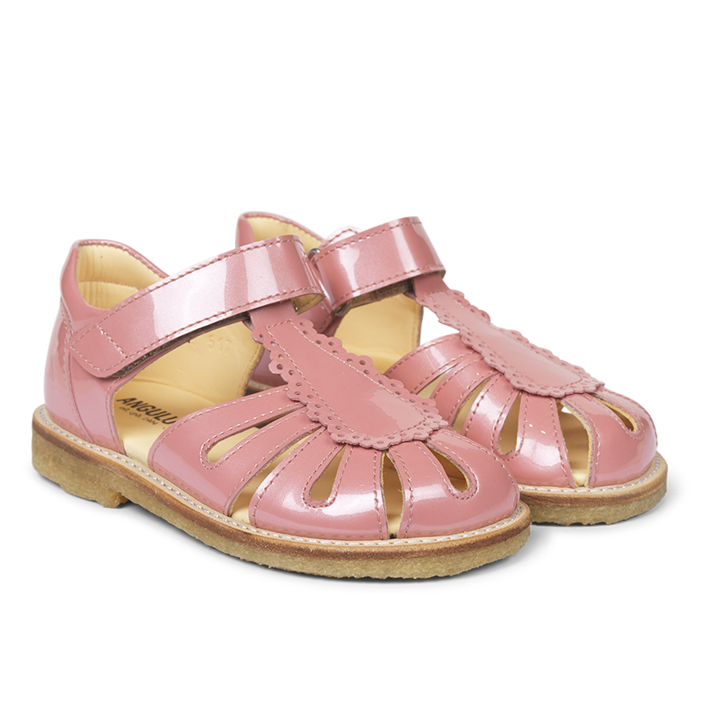 forsætlig Overlegenhed Horn Køb Angulus sandaler - rosa/blonder