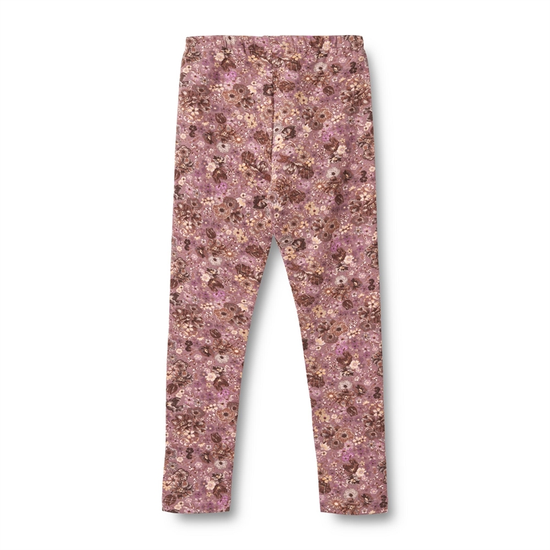 Wheat Leggings Jules - Lavender Flowers 