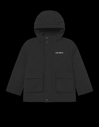 Les Deux Vinterjakke Nate Solid Padded - Black 