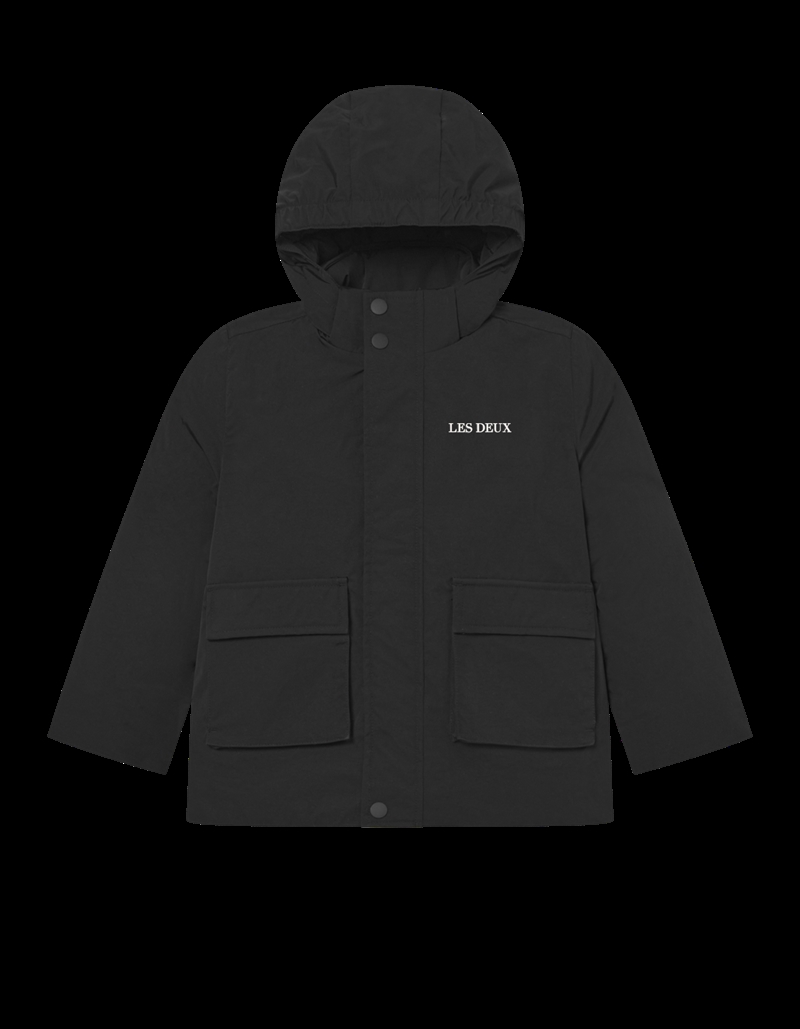 Les Deux Vinterjakke Nate Solid Padded - Black 