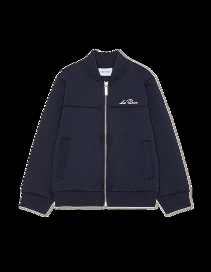 Les Deux Cardigan Ballier Crew Track - Dark Navy 