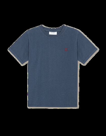 Les Deux T-shirt Norregaard - Dark Denim Blue 