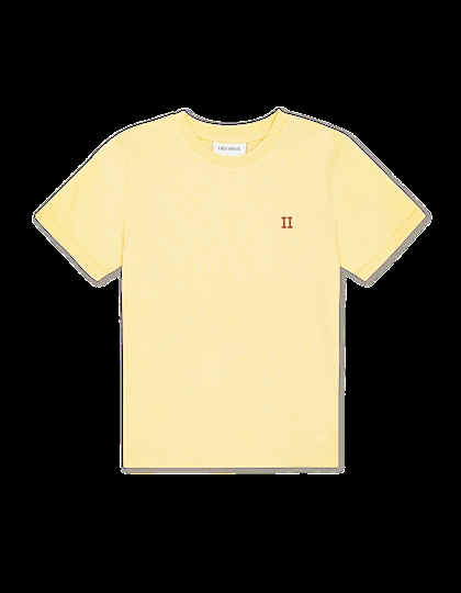 Les Deux T-shirt Norregaard - Pale Banana Yellow 