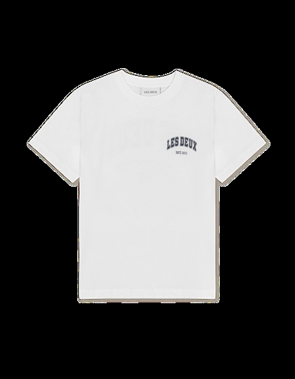 Les Deux T-shirt Hoop - White 