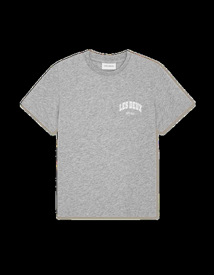 Les Deux T-shirt Hoop - Grey Melange 