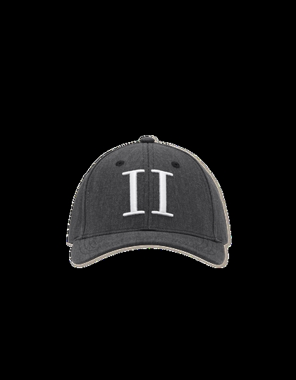 Les Deux Cap Baseball - Raven Grey 