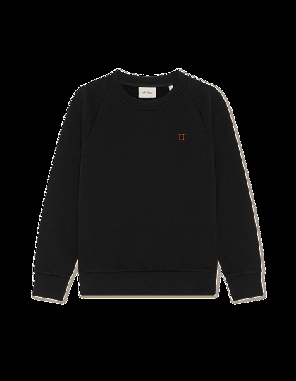 Les Delux Sweatshirt Core Contrast - Black