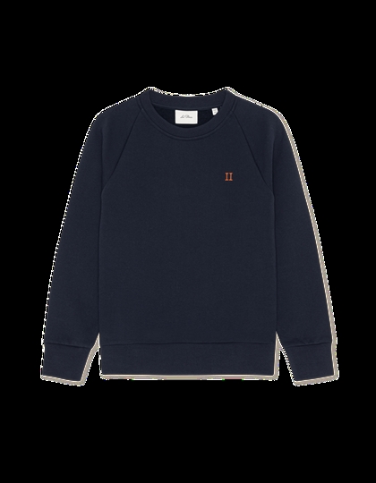 Les Delux Sweatshirt Core Contrast - Dark Navy