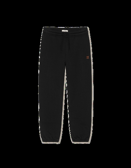 Les Delux Sweatpants Core Contrast - Black