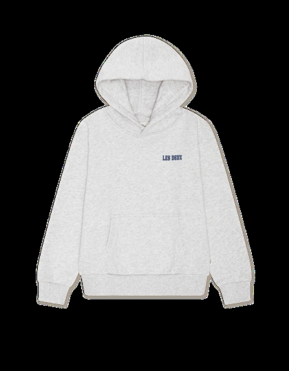 Les Deux Hoodie Woods - Snow Melange