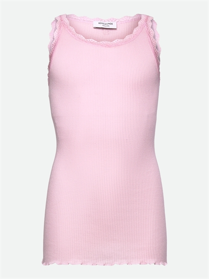 Rosemunde Blonde Top – Nosegay Pink Rib Top