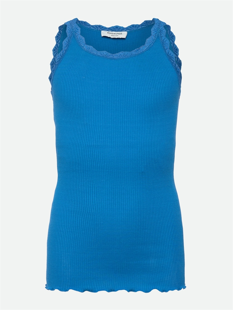 Rosemunde Top Lang - French Blue 