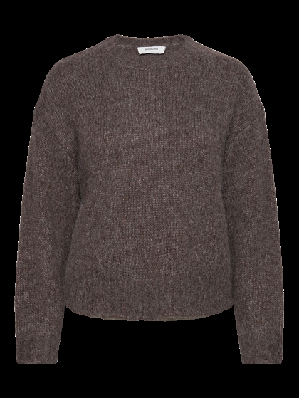 Rosemunde Strik Tulip Wool - Brown Grey Melange 