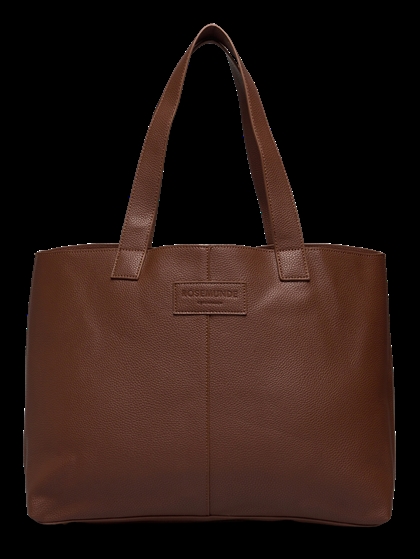 Rosemunde Taske Sanya Big Shopper - Cocoa Brown Gold 