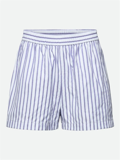 Rosemunde Ulla Shorts – Stribede Shorts til Piger/Teens i Baby Blue Stripe 