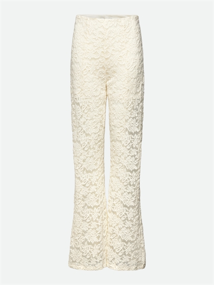 Rosemunde Bukser Blonde Delicia Lace - Ivory 