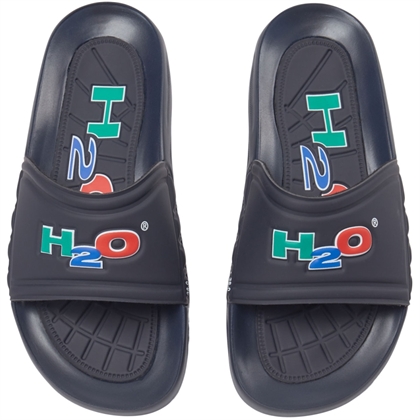 H2O Pool Slider Badesandaler – Klassiske unisex slippers i Sort