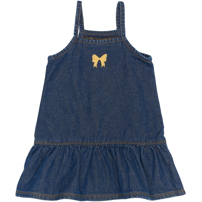 The New Siblings Spencer Kjole Raya Strap - Denim Blue 