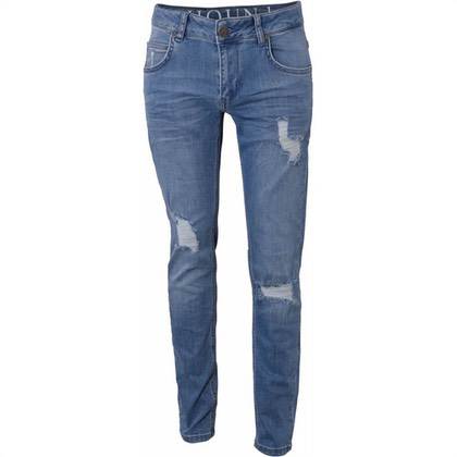 HOUND drenge/jeans - STRAIGHT - TASHED LIGHT BLUE 