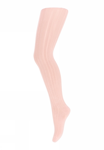 MP strømpebukser rib "130" - Peach pink 