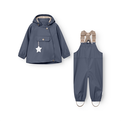 Mini A Ture Regntøj Matwainis Rain Set. - Ombre Blue 