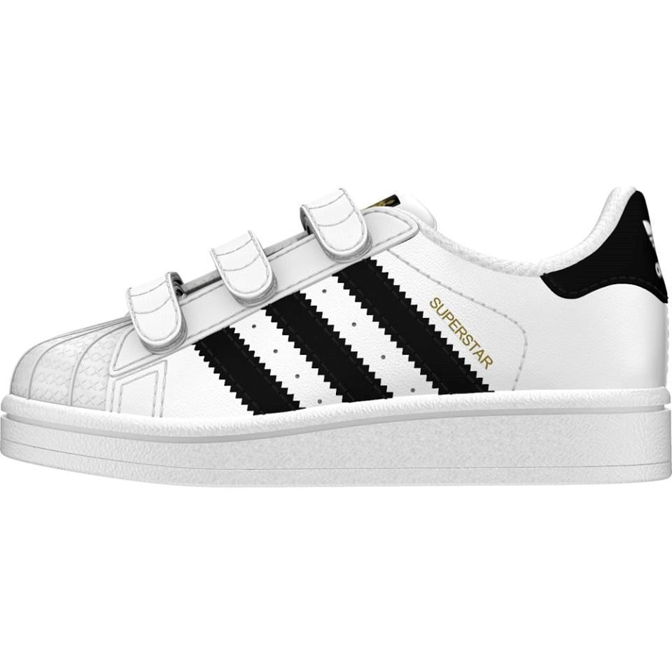 slutningen fordøje Afgørelse Køb Adidas sneakers Superstar CF I - hvid/sort/guld