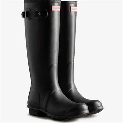 Hunter Gummistøvle Womens Original Tall Boot - Black