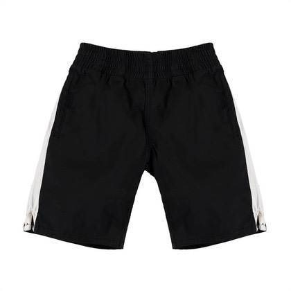 Molo shorts "Arinos" i sort med hvid stribe til dreng