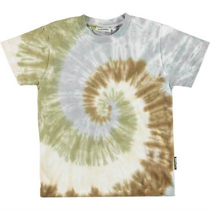 Molo T-shirt - tie dye swirl