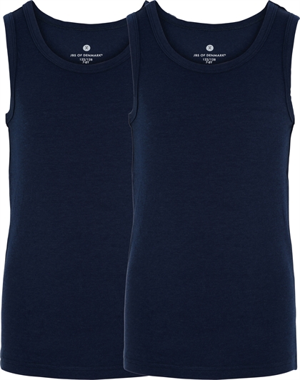 JBS Of Denmark Kids Undertrøje Bamboo 2.pak - Navy
