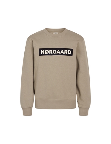 Mads Nørgaard solo sweatshirt - Vintage Khaki 