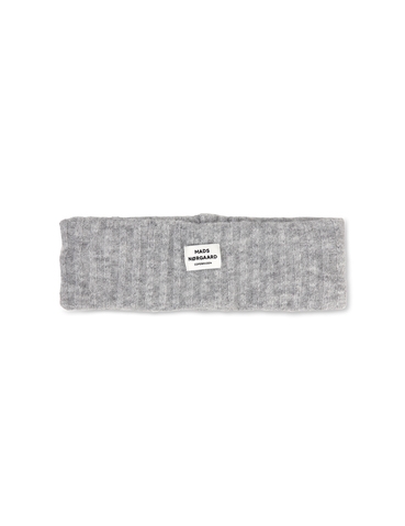 Mads Nørgaard Pandebånd Ashley -  Light Grey Melange