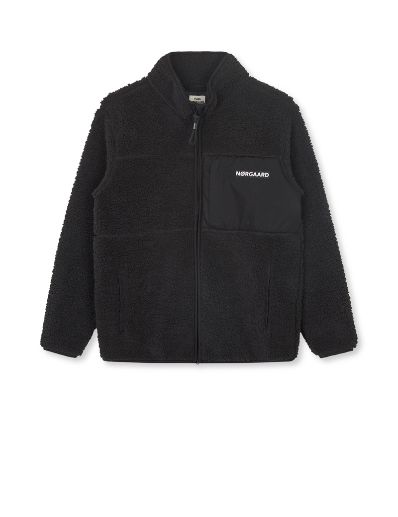 Mads Nørgaard Fleece Jeffo - Jet Black 