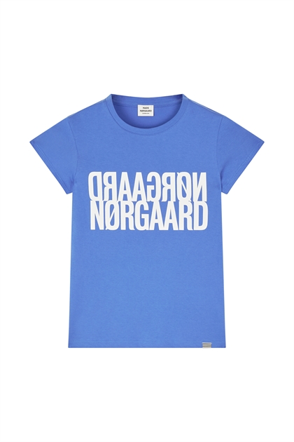 Mads Nørgaard T-shirt Tuvina - Amparo Blue