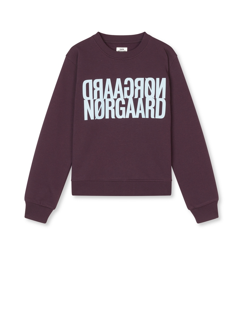 Mads Nørgaard Sweatshirt Talinka - Plum Perfect 