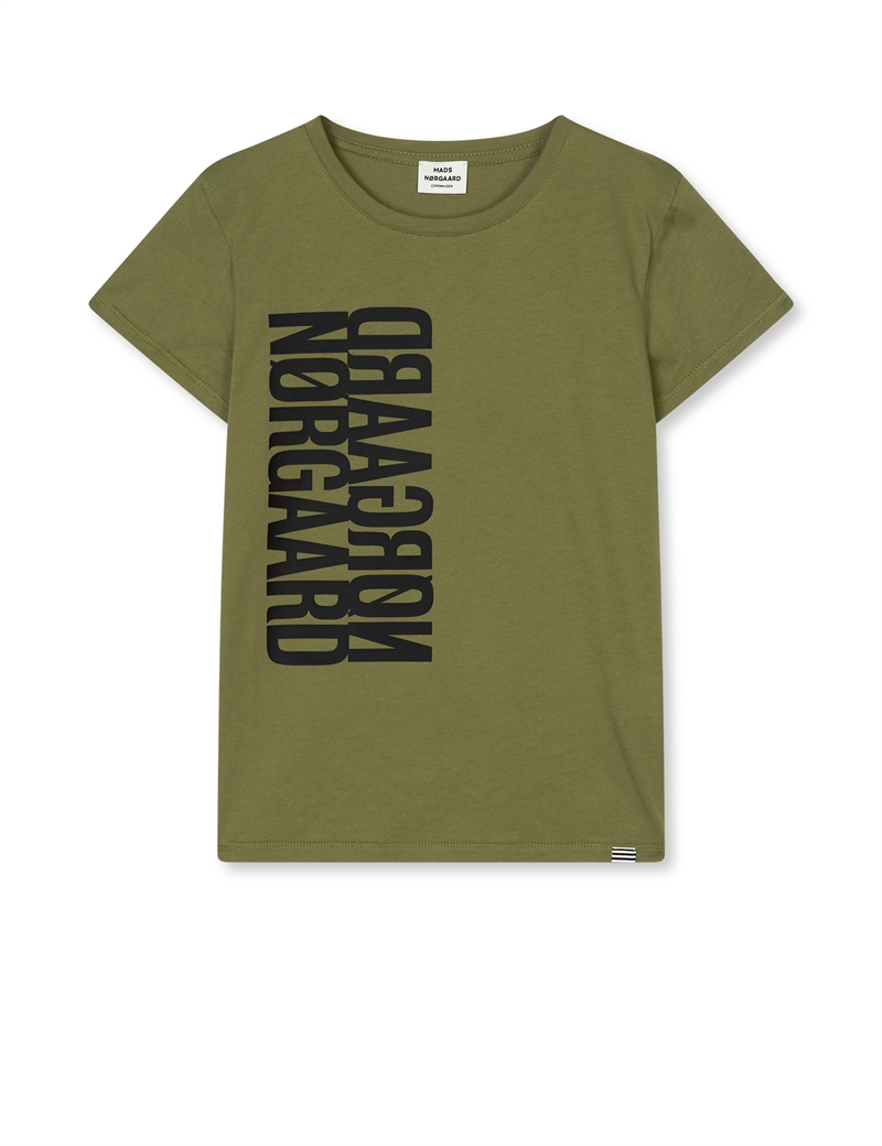 Mads Nørgaard T-shirt Tuvina - Martini Olive 