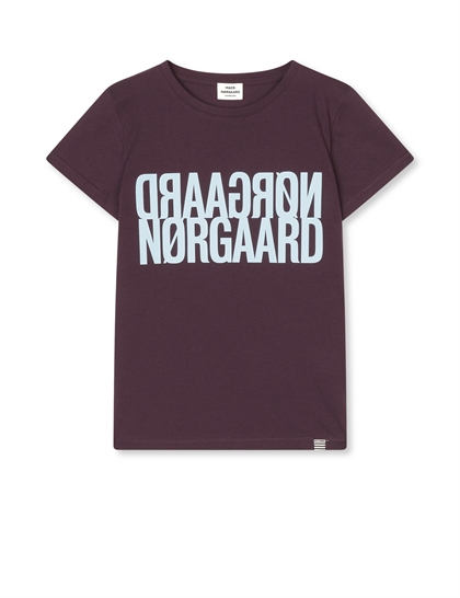 Mads Nørgaard T-shirt Tuvina - Plum Perfect 