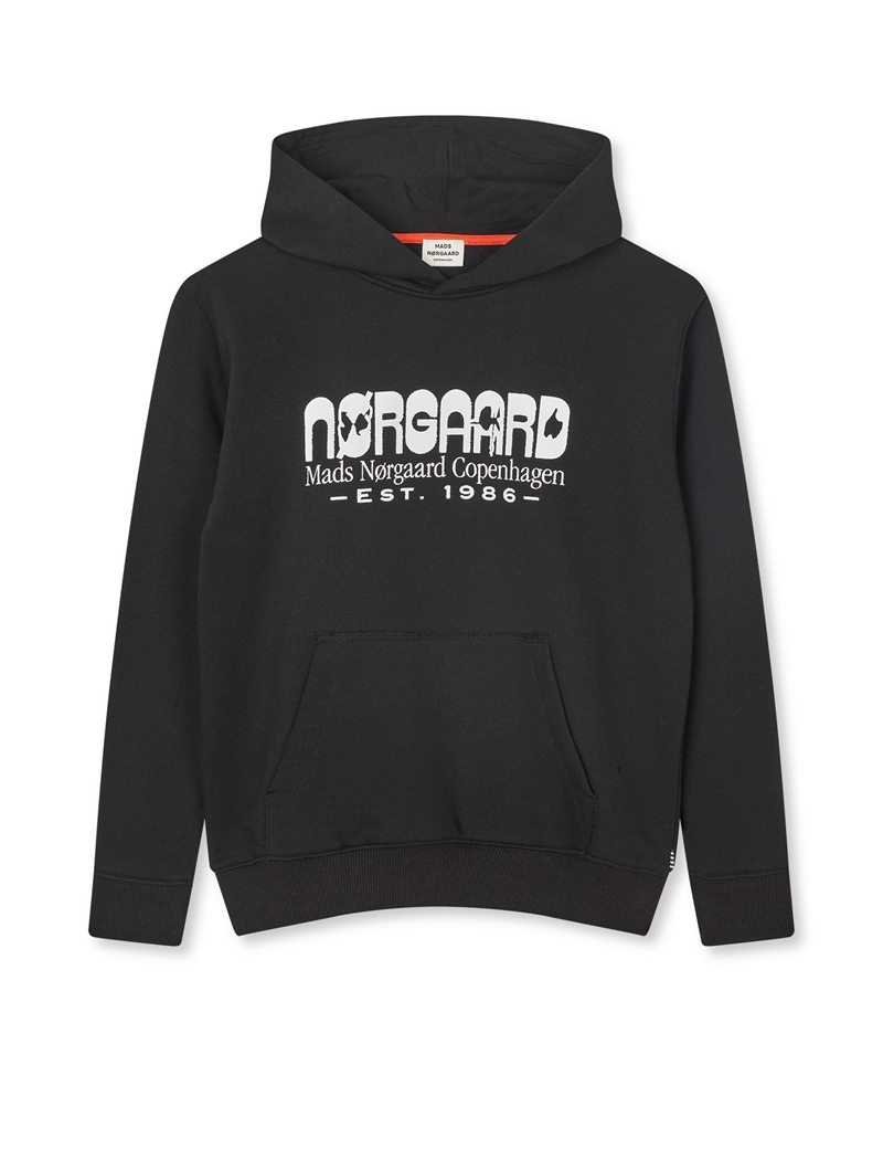 Mads Nørgaard Hoodie Hanno - Jet Black  