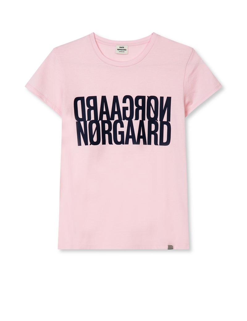 Mads Nørgaard T-shirt Tuvina - Parfait Pink 