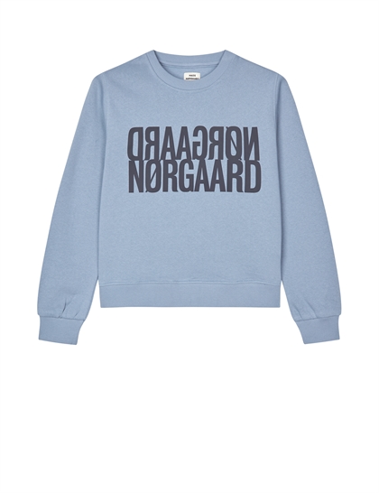 Mads Nørgaard Sweatshirt Talinka - Faded Denim