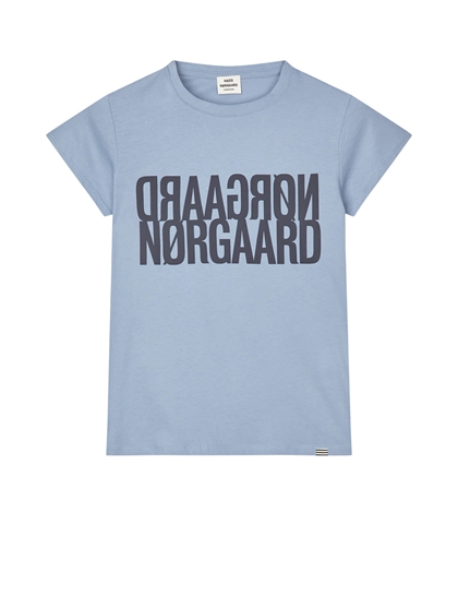 Mads Nørgaard T-shirt Tuvina - Faded Denim