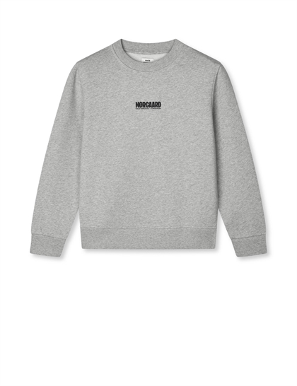Mads Nørgaard Sweatshirt Solo - Grey Melange 