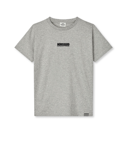 Mads Nørgaard T-shirt Thorlino - Grey Melange 